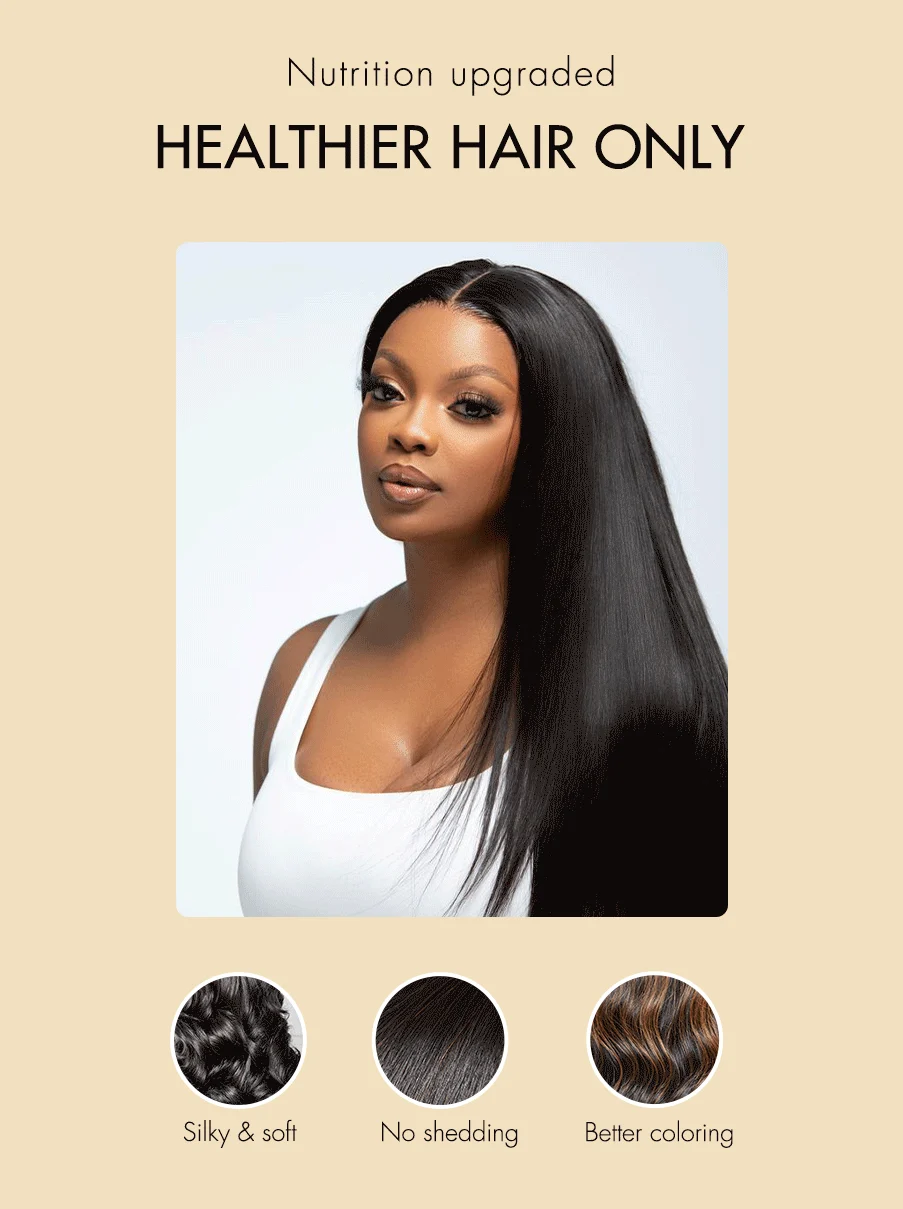 180% Density | Glueless 13x4 Frontal Lace Long Wig 100% Human Hair