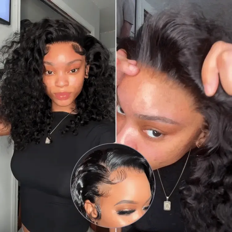 PreMax Wigs Flexi-Fit Invisi Drawstring Cap with 360 HD Lace in water wave, body wave, and straight long wig styles