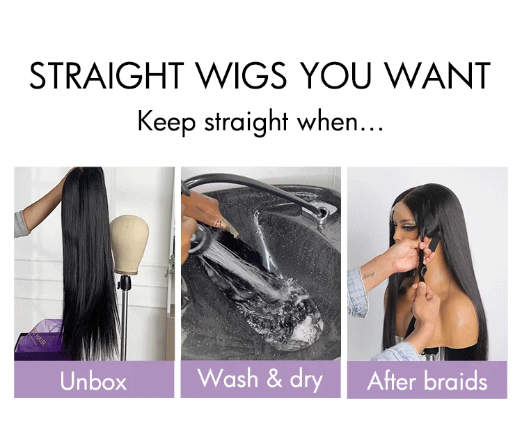 PreMax Wigs | 180% Density Bone Straight Glueless 5x5 Closure HD Lace Lace Wig Pre-cut & Plucked & Bleached