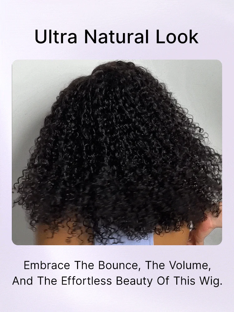 180% Density Kinky Curly PartingMax Glueless 7x6 Closure HD Lace Wig Pre-Cut Lace Flexi-Fit Drawstring Cap-15