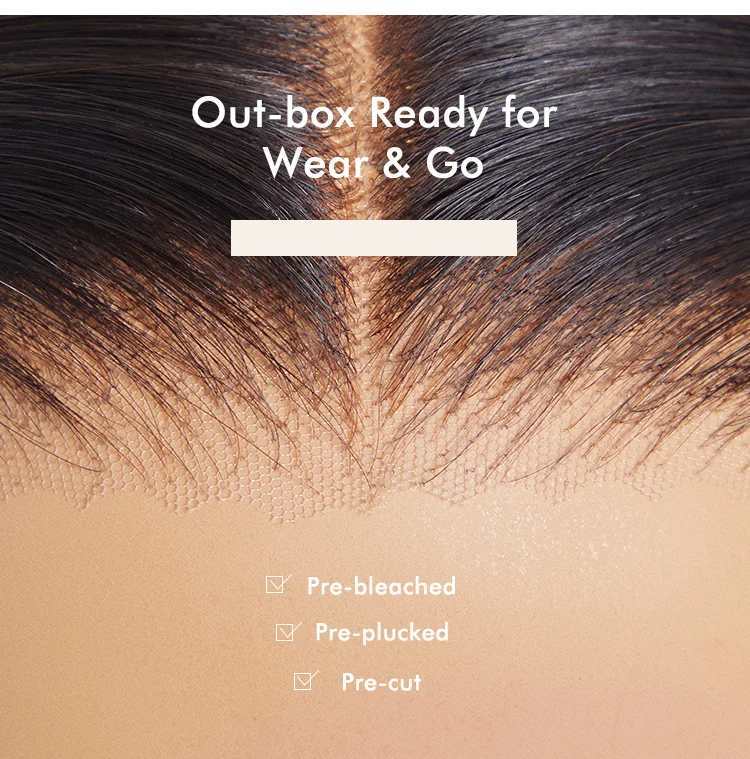 VIP Price | All-Day Comfort™ Wig 180% Density Loose Body Wave Glueless 7x6 Closure HD Lace Human Hair Wig with Bangs Pre-Cut Lace-34