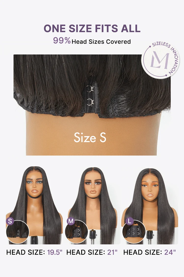 Natural Black Glueless 7x6 Closure HD Lace Yaki Blow Out Body Wave Long Wig Pre-Cut Lace-07