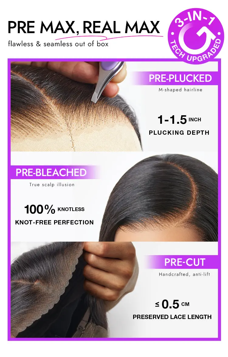PreMax 2.0 Wigs - Nature Max Loose Body Wave Ear-to-ear Glueless 13x6 Frontal HD Lace C Part Wig-29