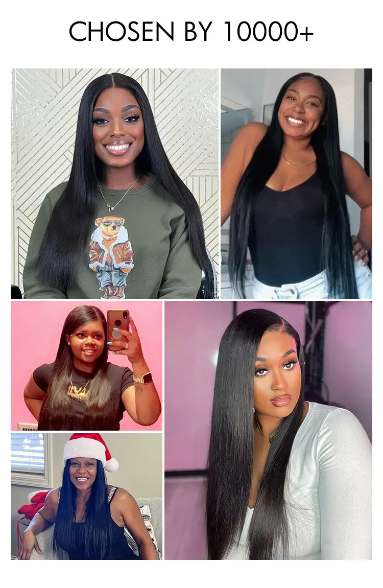PreMax Wigs | 180% Density Bone Straight  Glueless 5x5 Closure HD Lace Lace Wig Pre-cut & Plucked & Bleached-02