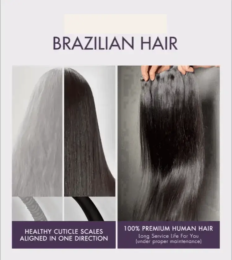 clip in hair extension is silky and high quality