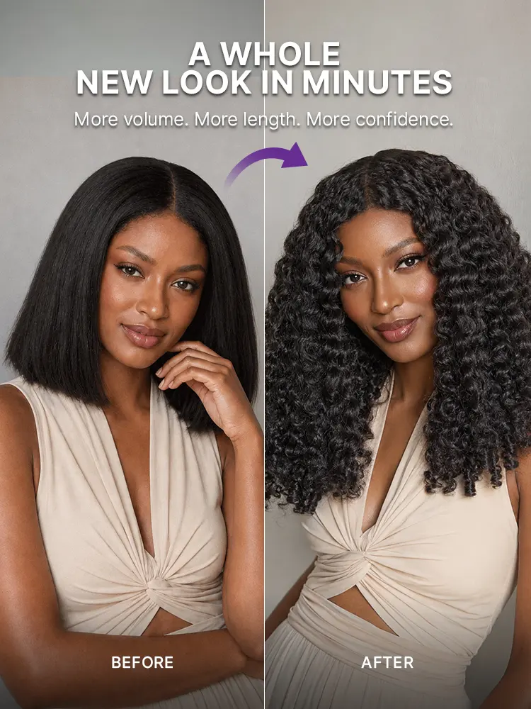 1pc Soft & Voluminous Burmese Curly 100% Virgin Human Hair Bundles