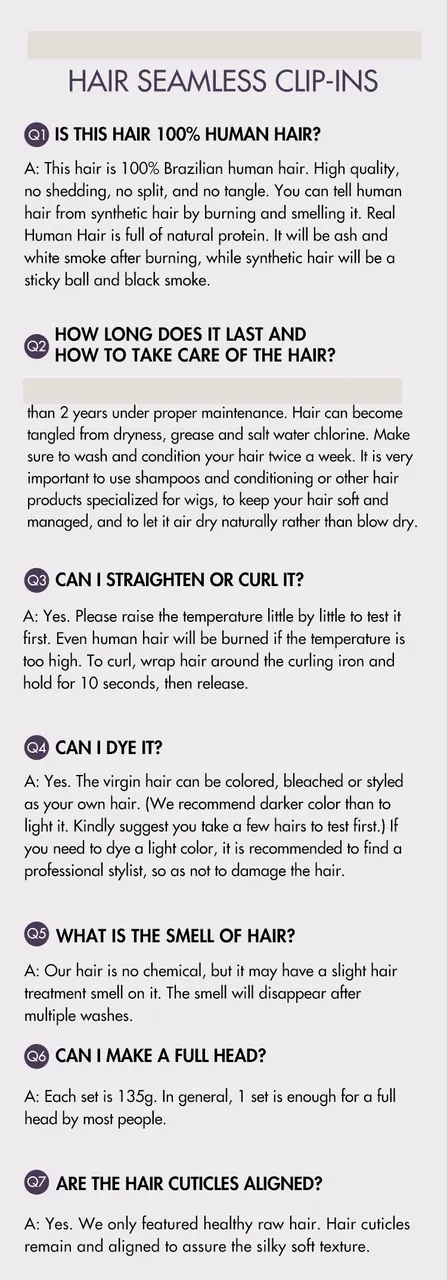 Full Hair Kinky Straight Seamless Clip in Human Hair Extensions Hair Pieces 135g 9pcs / 7pcs with Free Gift - Limited Offer-16