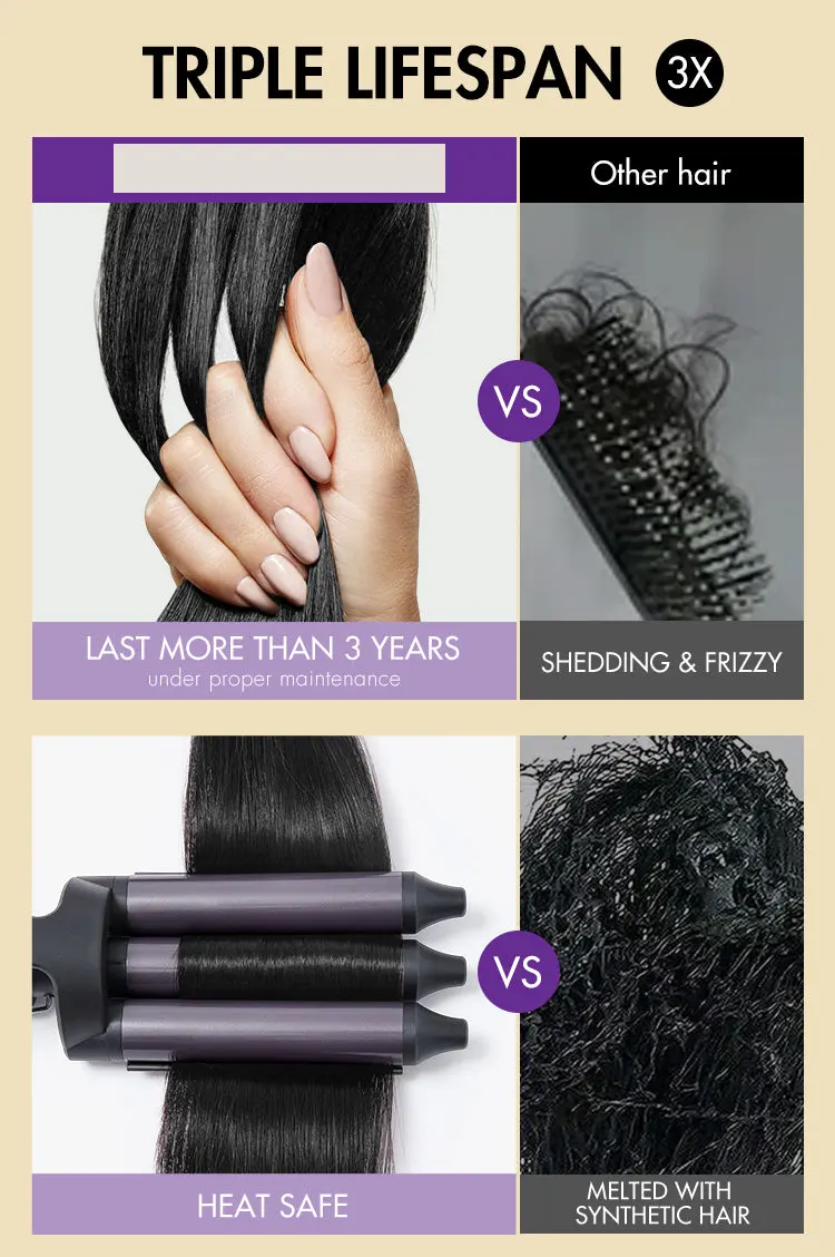 Upgraded Brazilian Hair | Straight / Body Wave 100% Virgin Human Hair Bundles 1pc / 3pcs-15