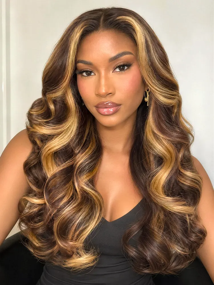 PreMax 180% Density 18 Inch 13x4 Frontal HD Lace Custom Wig  Pre-cut Lace-36