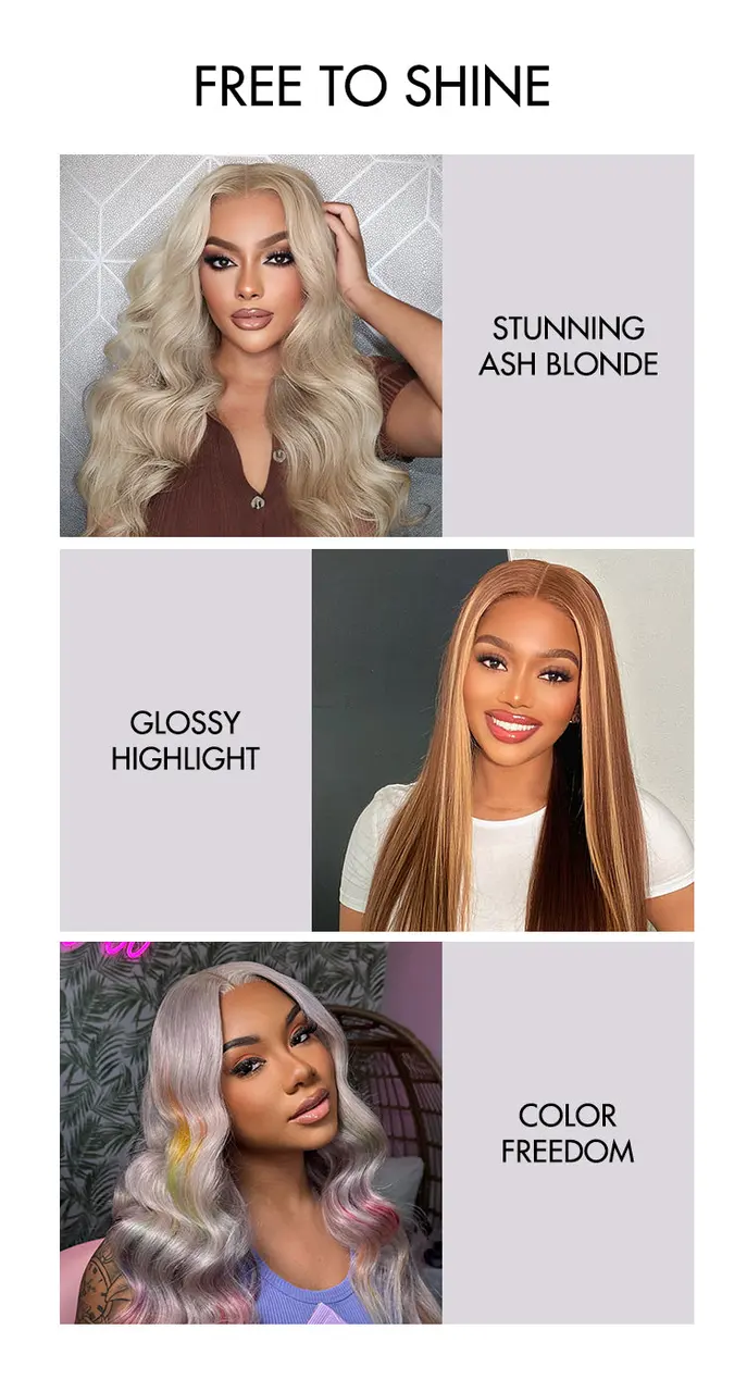 PreMax Wigs | Blonde 613 Silky Straight Glueless 5x5 Closure HD Lace Wig Pre-Cut Lace-15