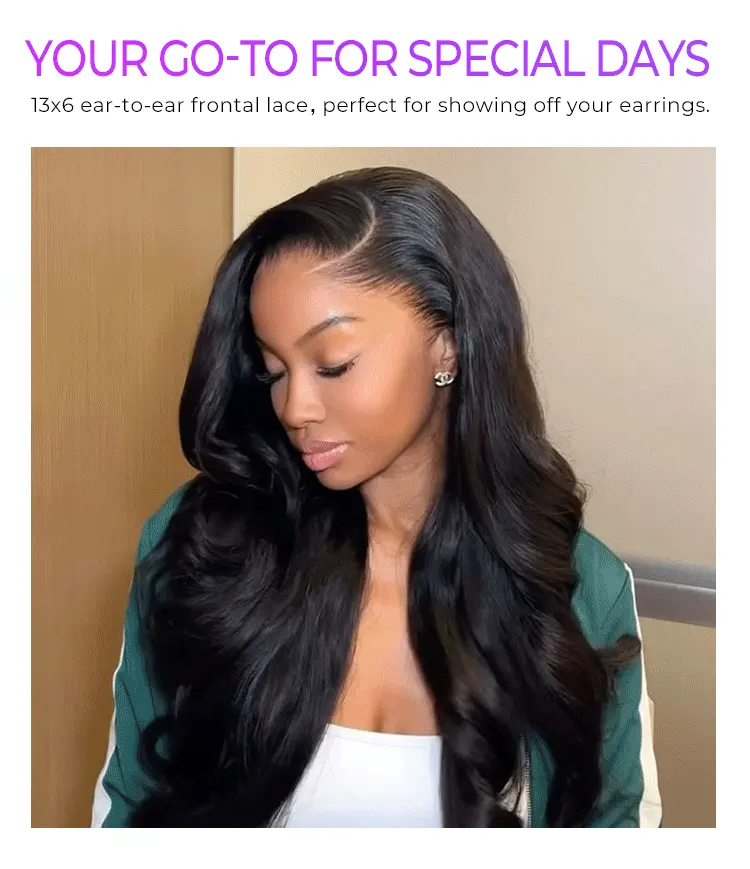 New Customers Only | NatureMAX 200% / 250% Density Loose Wave Glueless 13x6 HD Lace Front Wig Human Hair Pre-Cut Lace Flexi-Fit Drawstring Cap-12
