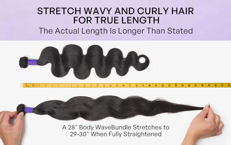 3pcs Body Wave / Water Wave / Deep Wave / Yaki Straight / Silky Straight 100% Virgin Human Hair Bundles-64