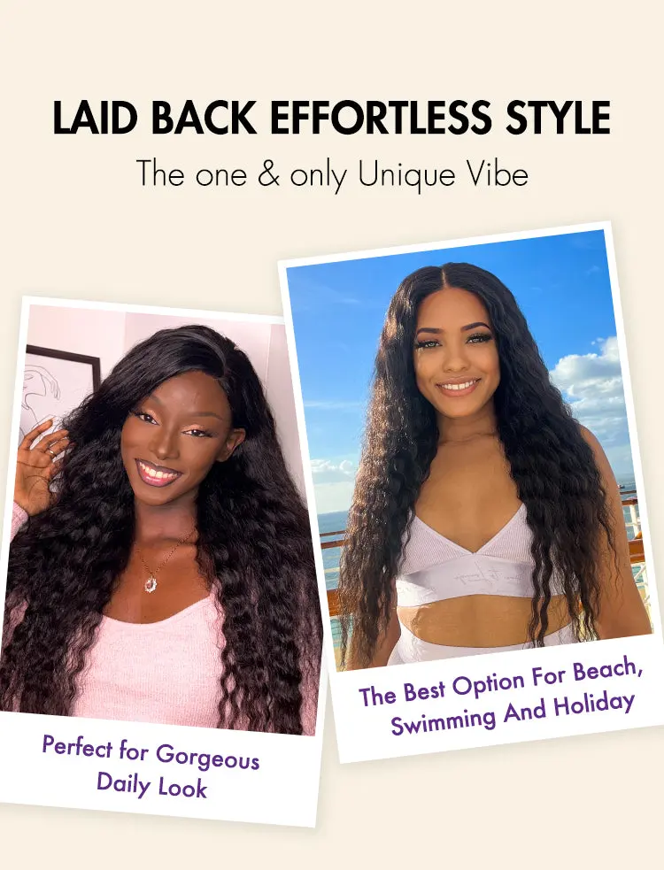 Super Bohemian Curly Left C Part Glueless 5x5 Closure HD Lace Ready to Go - US ONLY-02