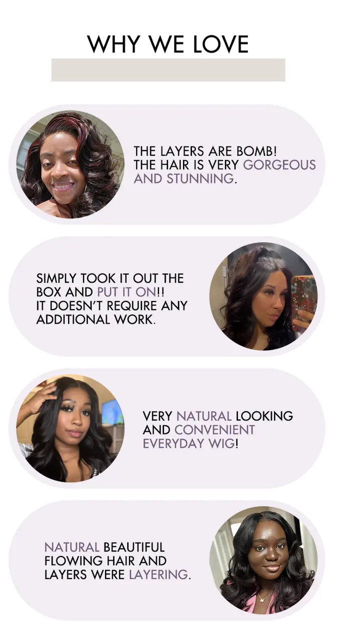 Trendy Layered Cut Loose Body Wave 5x5 Closure HD Lace Glueless Mid Part Long Wig 100% Human Hair-05