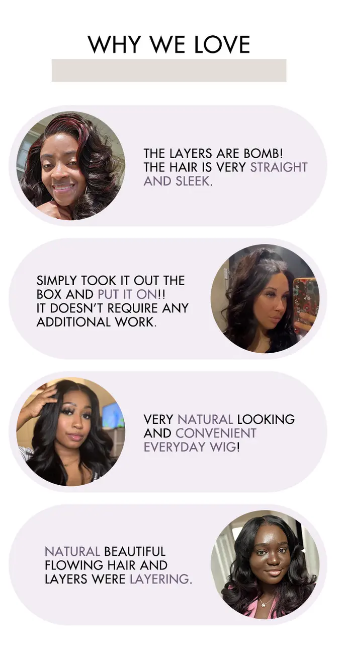 weekly special | Limited Design | Toffee Brown Mix Blonde / Natural Black Layered Cut Glueless 5x5 Closure Lace Bob Wig-14