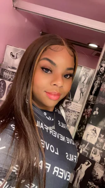 Customer hair photo for this style or product family