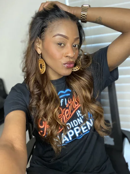 Customer hair photo for this style or product family