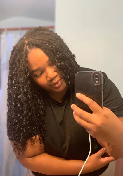 Customer hair photo for this style or product family