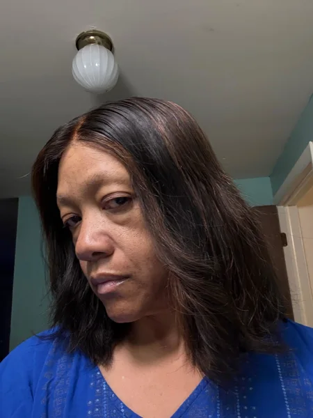 Customer hair photo for this style or product family