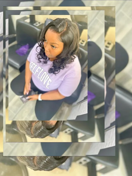 Customer hair photo for this style or product family