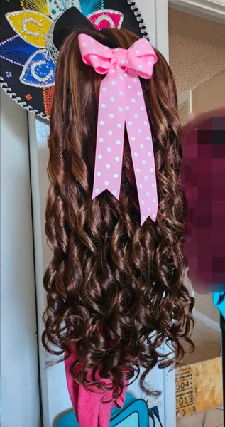 Hair review photo shared by Michelle