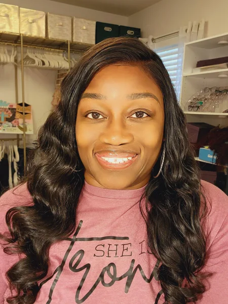 Customer hair photo for this style or product family