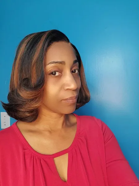 Customer hair photo for this style or product family
