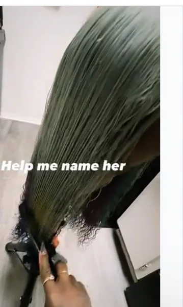 Customer hair photo for this style or product family