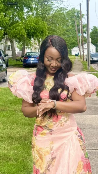 Customer hair photo for this style or product family