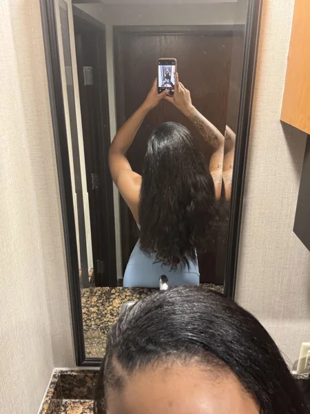 Customer hair photo for this style or product family