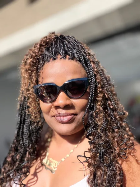 Customer hair photo for this style or product family