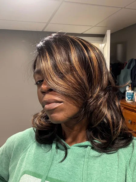 Customer hair photo for this style or product family