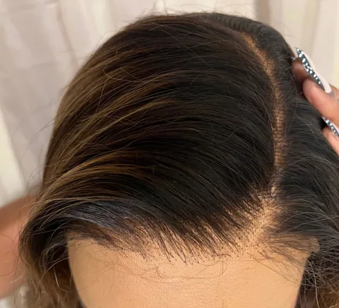 Customer hair photo for this style or product family