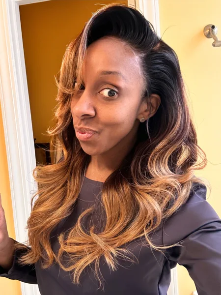 Customer hair photo for this style or product family