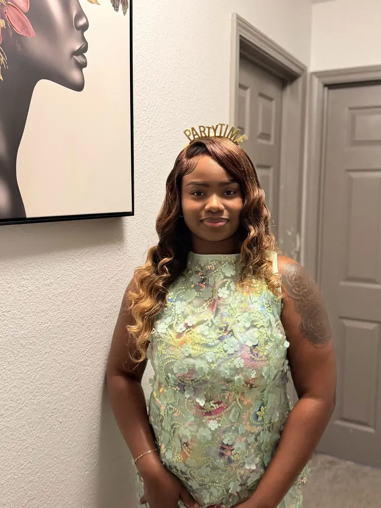 Customer hair photo for this style or product family