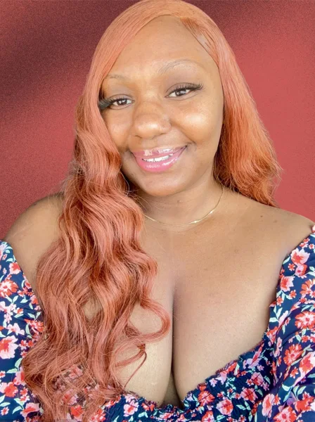 Customer hair photo for this style or product family