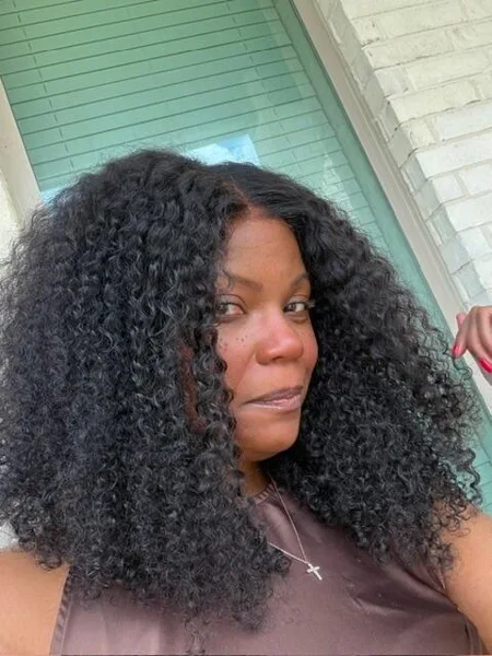 Customer hair photo for this style or product family