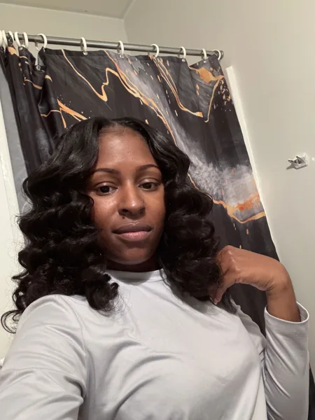 Customer hair photo for this style or product family