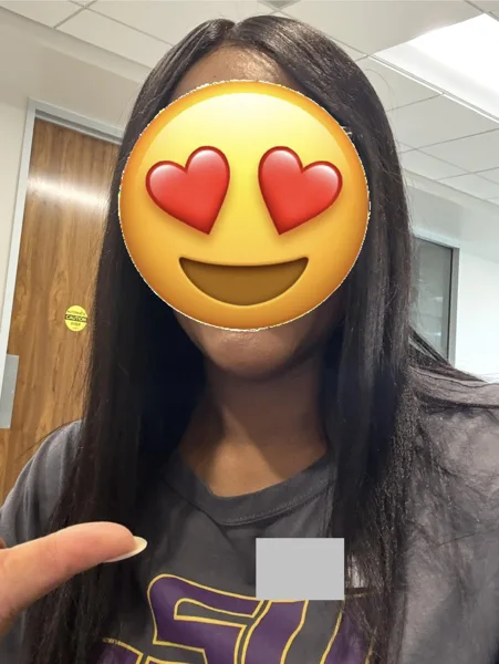 Customer hair photo for this style or product family