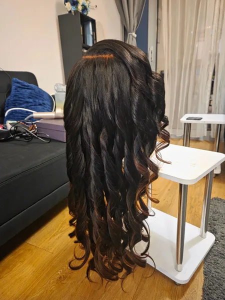 Customer hair photo for this style or product family