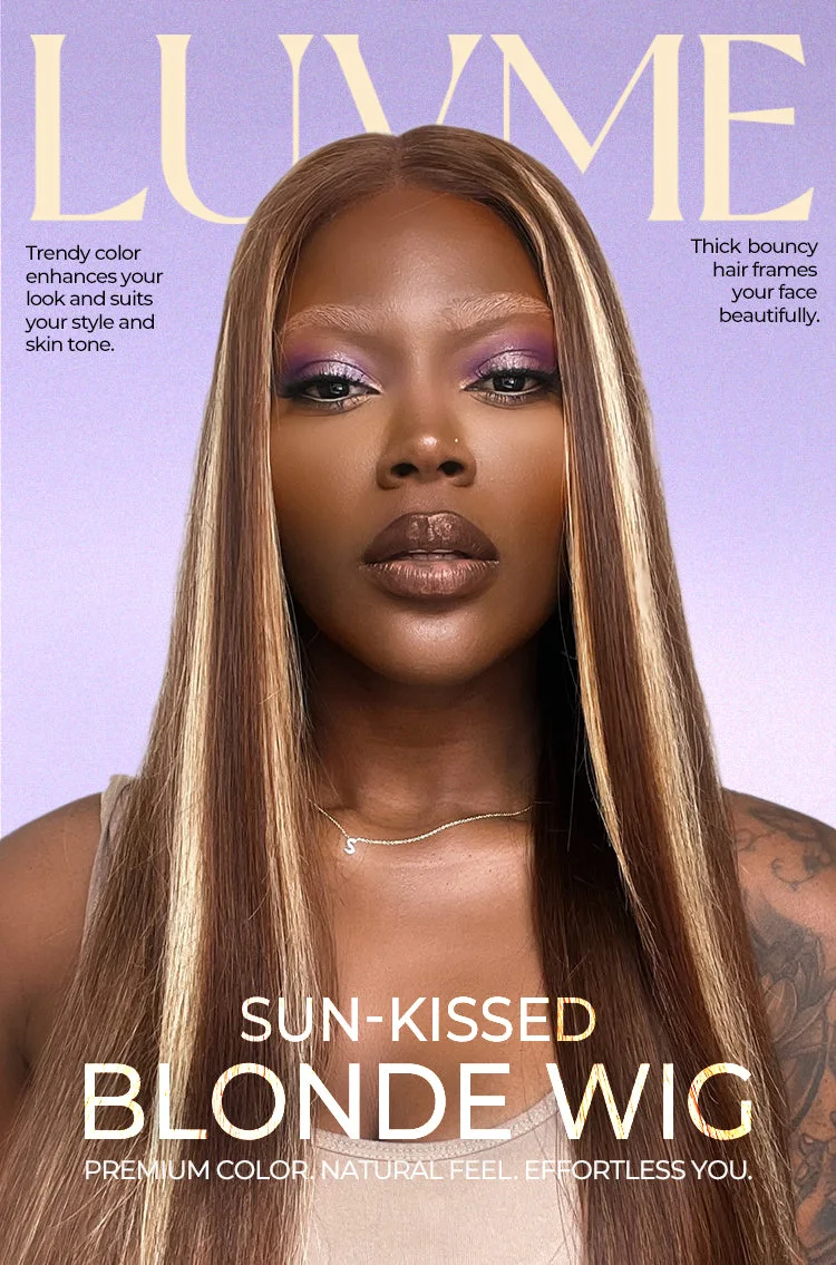180% Density Honey Blonde Highlight Silky Straight Glueless 5x5 Closure HD Lace Long Wig-07