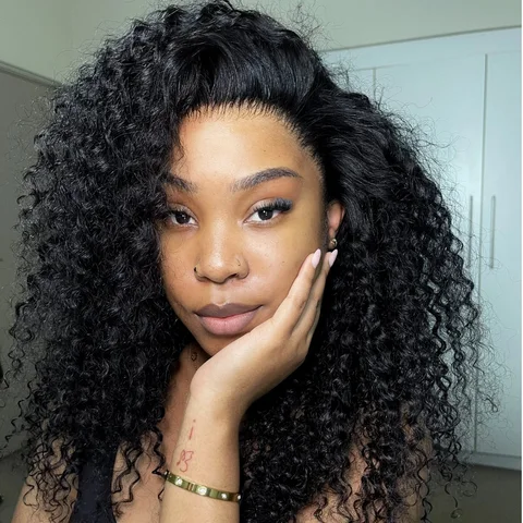 VIP ONLY 360 HD Lace water wave wig with free parting, Flexi-Fit cap, invisible drawstring, and pre-cut lace.