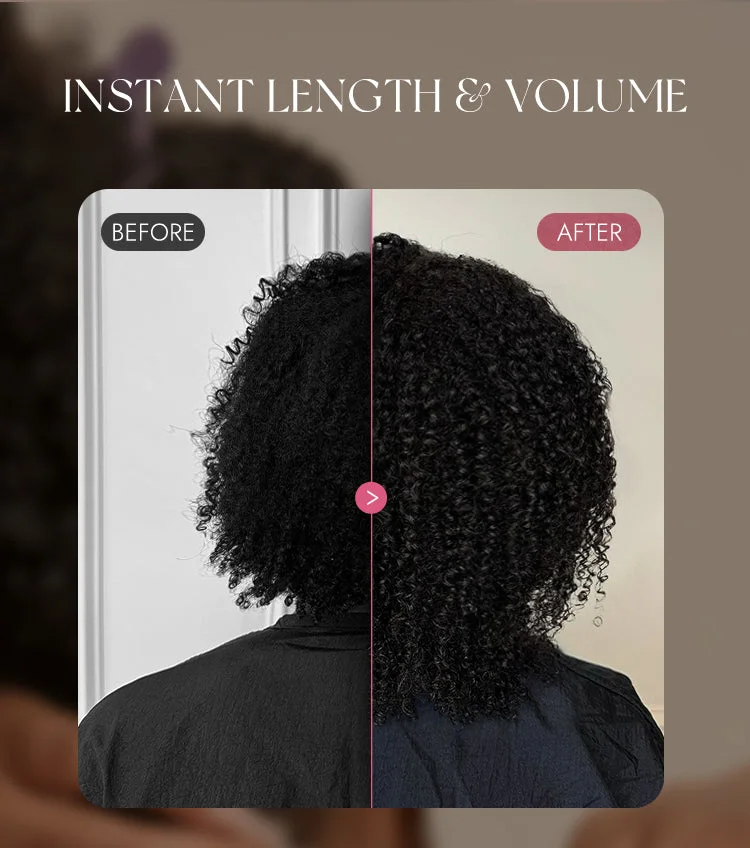 Too Easy Texture 3-In-1 Half Wig 180% Density Water Wave Glueless Flexi-Fit Drawstring Wig-11