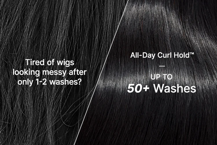 All-Day Curl Hold™ Premier Grade Hair 250% Density Loose Wave SilkShield™ Glueless 13x4 HD Lace Front Wig Pre-Cut Lace Flexi-Fit Drawstring Cap-18