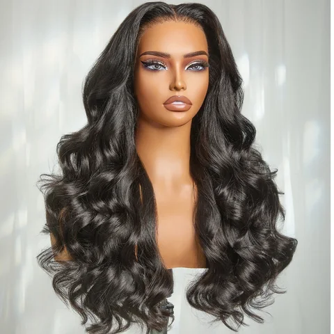 VIP ONLY NatureMAX 200% Density Loose Wave HD Lace Front Wig with pre-cut lace and adjustable drawstring cap