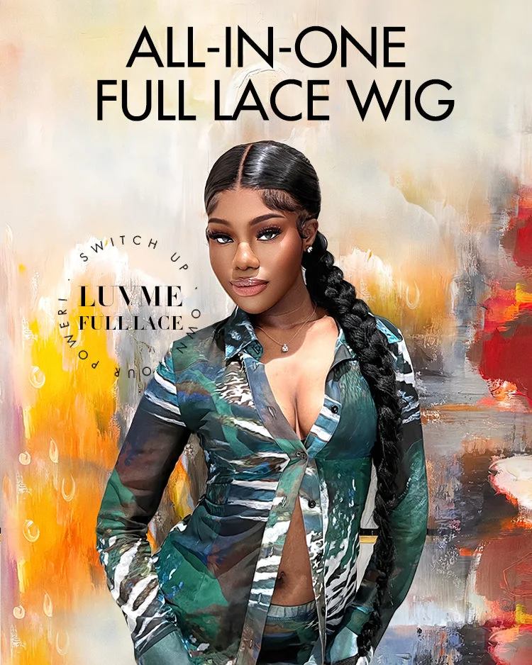 Full Lace Classy Natural Black Body WaveFree Parting Half Up Half Down Wig Invisi Drawstring Cap Pre-cut Lace-19