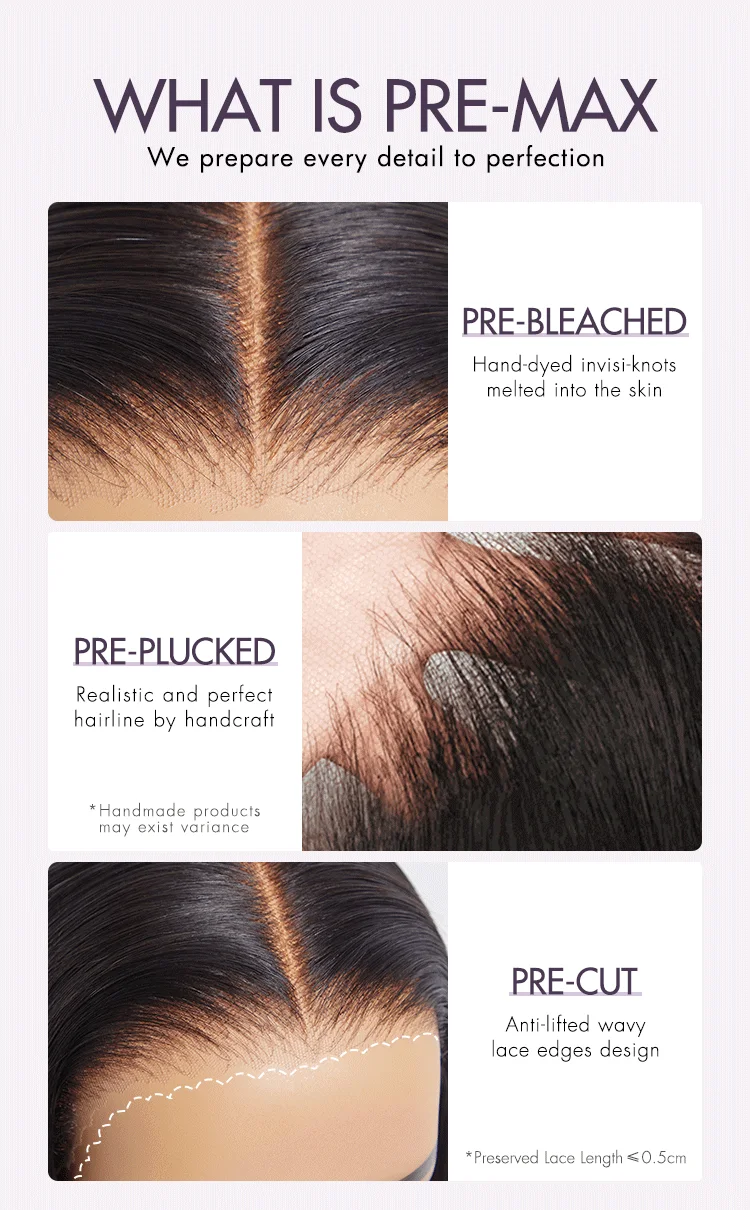 PreMax Wigs | Gorgeous Ombre Color Loose Wave Glueless 13x4 Frontal Lace Blonde Hair Wig Pre-cut Lace-16