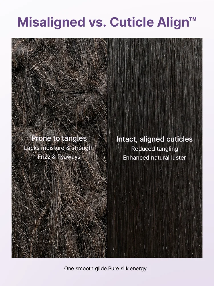 PreMax Super Natural Hairline Face-Framing Layered Cut Silky Straight Glueless 13x4 Frontal Lace Wig Human Hair Pre-Cut Lace-11