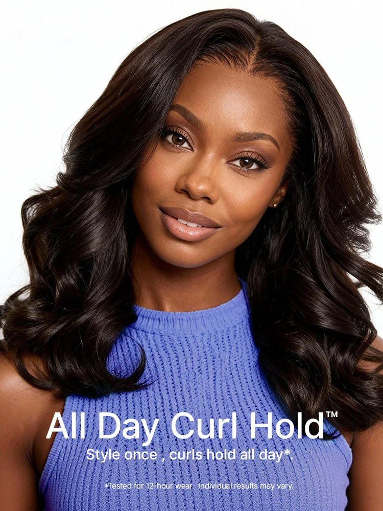 All-Day Curl Hold Premier Grade Hair Shoulder Length Body Wave CuticleAlign PartingMax Glueless 7x6 HD Lace Wig Pre-Cut Lace-13