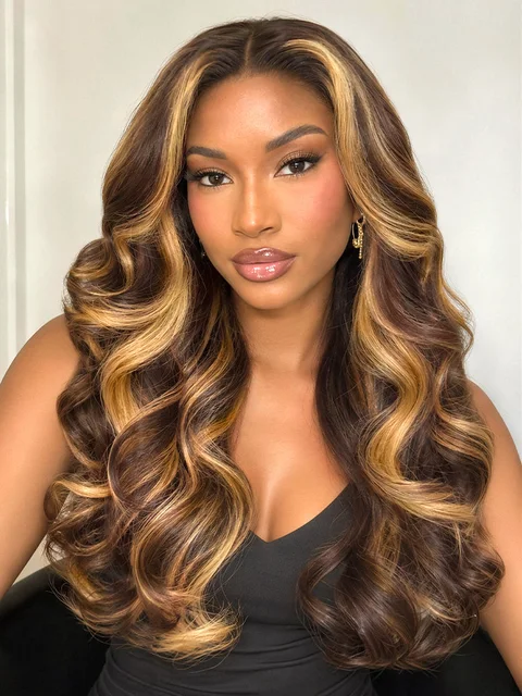 PreMax 180% Density 18 Inch 13x4 Frontal HD Lace Custom Wig  Pre-cut Lace-36